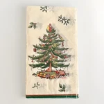 New Spode Christmas Tree Cr Gibson 16PK 3-PLY Paper Dinner Napkins Guest Towels. Price: $6.95.
