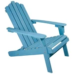 Northlight 36" Blue Classic Folding Wooden Adirondack Chair New. Price: $130.49.