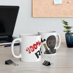 100% Real Ninja Emoji Mug, 11OZ 15OZ Ceramic Cup For Unique Representation New. Price: $18.99.