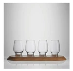 Waterford Crystal 5-PIECE Flight Glass & Tray Set New In Wrapped Box. Price: $98.99.