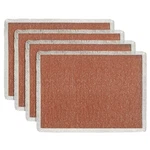 Hausattire Cotton Frayed Placemats Set Of 4 Dining Table 13X19 Inch Rustic Har New. Price: $45.45.