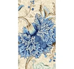 Caspari - Pondicherry Delft Paper Guest Towel Napkins New. Price: $7.99.