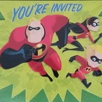 Qty 8 The Incredibles Birthday Party Invitations Hallmark Disney Pixar New. Price: $12.99.