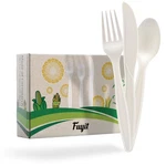 150 Count Compostable Cutlery Set, Disposable Biodegradable Utensils Eco-frie... New. Price: $35.16.