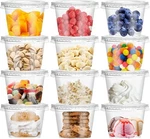 Qinsihwn 50 Pack 8 Oz Disposable Plastic Cups With Lids New. Price: $16.77.