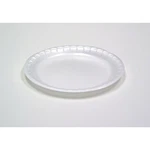 Pactiv Unlaminated Foam Dinnerware, Plate, 6" Diameter, White, 1,000/CARTON New. Price: $59.83.