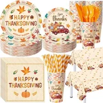 Potchen 452-PCS Party Supplies Set For 50 Guests Plates, Napkins, Cups, Cutler New. Price: $62.98.