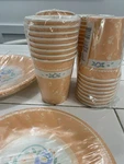 Vtg Party Supplies Paper Plates Napkins Cups Ambassador Hallmark Apricot Peach New. Price: $11.99.