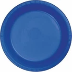 Cobalt Blue 9 Inch Plastic Plates 20 Pack Tableware Decorations Supplies New. Price: $5.89.