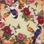 Alink Decoupage Paper Napkins With Vintage Floral 20 Count (pack Of 1), Red New. Price: $10.52.