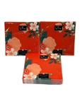 Elise Bold Coral Modern Floral Bev Napkins 24 Ct Ea 3-PLY Cocktail 9.8 X9.7 New. Price: $20.69.