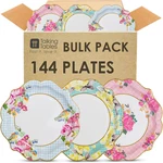 Talking Tables 144 X Pretty Floral Disposable Paper Plates Bulk Pack Afternoon New. Price: $66.19.