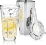 3-PCS Barware Set Mixed Drinks & Cold Brew Cocktails New. Price: $40.40.