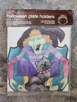 Vintage 1986 American Greetings 8X Halloween Witch Plate Holders Decoration New. Price: $20.00.