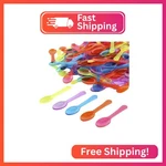 Extra Sturdy, Gmark 200PC 3" Multi Colored Plastic Taster Mini Spoons, Assorted New. Price: $15.57.