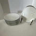 Royal Selb Germany J.l. Hudson Company Set Of 9 Bread/dessert Plates Used. Price: $45.00.