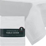 Houzzkingz Usa Paper Tablecloths For Rectangle Tables 54' X 108' Pack White New. Price: $33.38.
