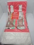 Vintage Paper Coca Cola Tablecloth - New Package 54" X 102" Hallmark 1993. Price: $7.00.