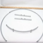 Geometric Round Balsa Circle Arch Cake Display Stand Metal Silver 20" 38B127XM New. Price: $11.37.