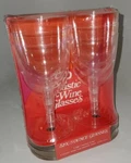 Vtg Comet Classicware One-piece Elegant Plastic Wine Glasses 5 Oz Clear 6/PACK New. Price: $27.77.