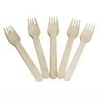 Eco-friendly Disposable Wooden Set Silverware (50 Ct., Forks) New. Price: $9.99.