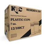 1200 Pack Clear Plastic Disposable Cups 7 Oz Perfect For Party Drinking New. Price: $31.38.