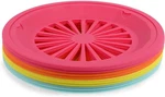 Reusable Plastic Paper Plate Holders 10-INCH Multicolor 20-PACK Secure Snap- New. Price: $30.95.