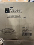 Sabert 49028F300N 28OZ Square Pulp Bowl Compostable Food Container 300/CASE New. Price: $125.31.