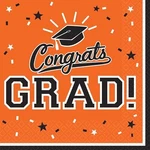 Amscan School Colors Pride Beverage Napkins, Standard, Orange New. Price: $12.99.