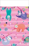 Sloth Animal Jungle Cute Kids Birthday Party Decoration Paper Tablecover New. Price: $12.99.