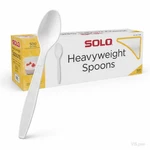 Solo Heavyweight White Plastic Spoons Banquet Quality Strong Bulk 500/1000/2000 New. Price: $62.97.