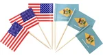 Jbcd Delaware Toothpick Small Mini Cupcake Topper Flags,... New. Price: $13.35.