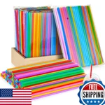 Eaasty 3000PK Colorful Disposable Plastic Drinking Straws 0.24IN Diameter New. Price: $89.17.
