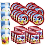Little Lady Bug Birthday Party Supplies Set Plates Napkins Cups 16 Guests New. Price: $25.87.