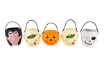 Halloween Fun World Eu 5 Mini Treat Candy Cups Pumpkin Mummy Dracula Skull Used. Price: $18.99.