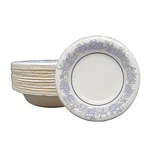 Dhg Professional Blue Floral Paper Bowls, Pack 42, 20OZ Luxury Disposable New. Price: $21.99.