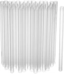 Clear Jumbo Smoothie - 9" Disposable Milkshake Straws, 100 Pack New. Price: $19.41.