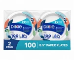 (2 Pack) Dixie Everyday Paper Lunch Plates 8.5 Inch 100 Count Disposable New. Price: $22.99.
