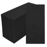100 Pack Black Paper Napkins, Disposable Linen Feel Guest Towels Cloth Like H... New. Price: $38.87.