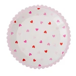 Fun Express Valentine Hearts Party Round Paper Dinner Plates - 9 1/4", 8 Count New. Price: $13.48.