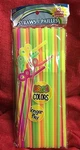 80CT Party Drinking Straws Long Bendable Flexible Plastic Bendy Neon Color New. Price: $6.95.