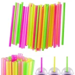100 Pcs Neon Drinking Straws Smoothie Milkshake Tea Large Plastic Jumbo Party New. Price: $12.99.