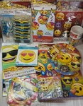 Emoji Birthday Party Supplies Plates Napkins Favors Decoration Banner Pick New. Price: $13.95.
