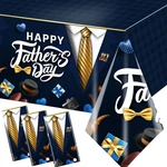 3PCS Fathers Day Table Cloth Plastic Decorations, Happy Father's New. Price: $17.99.