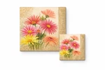 Daisy Set, Floral Guest Towel And Luncheon Napkins, 3 Ply Paper New. Price: $22.50.