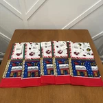 Nos Vintage Walmart Fabric Cloth Napkins Christmas Set Of 5 Diy Bandannas New. Price: $17.95.