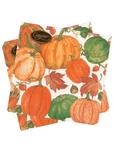 Caspari Paper Luncheon Napkins, Pumpkin Field White - 2 Packs (16550L) New. Price: $14.50.