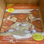 Amscan Graduation Orange 10 Piece Table Decorating Kit New. Price: $5.00.