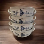 Villeroy Boch Vieux Luxembourg Lot Of 4 Handled Cream Soup Bowls, 2.25 Used. Price: $119.00.