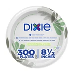 Dixie 8 1/2 Inch Medium-weight Disposable Paper Plates Pathways 300 Count Bulk New. Price: $65.08.
